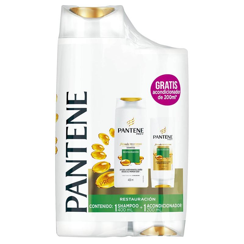 Pack-PANTENE-Restauracion-shampoo-400-ml---acondicionador-200-ml-0