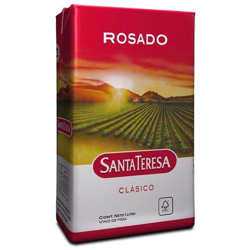 Vino Rosado de mesa Santa Teresa Nacional 1 L