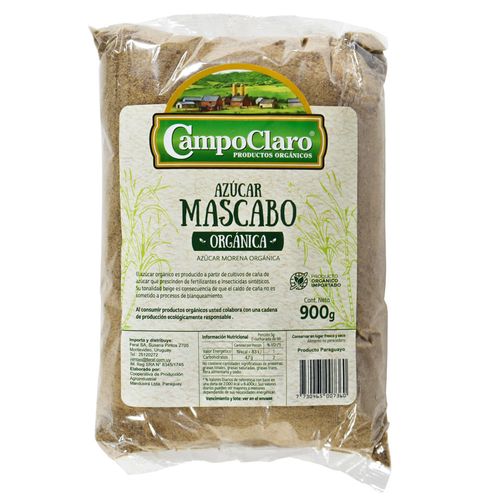 Azúcar de Mascabo CAMPOCLARO 900 g