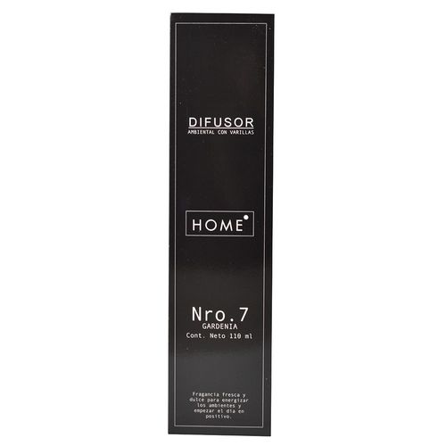 Difusor con varillas n°7 gardenia 110 ml