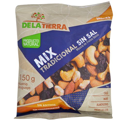 Mix tradicional sin sal DE LA TIERRA 150 g