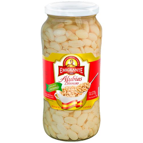 Porotos alubia EMIGRANTE 570 g