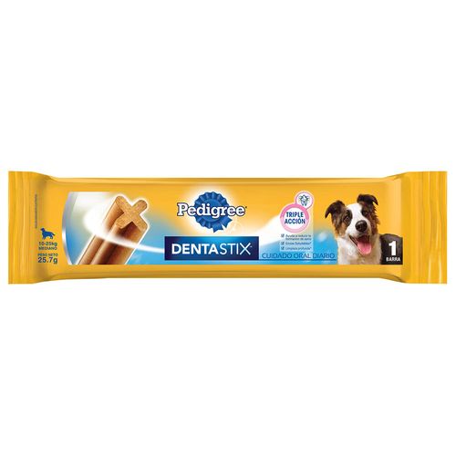 Alimento para perros PEDIGREE dentastix razas medianas 25 g