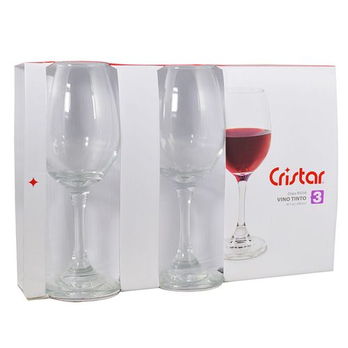 Set 3 copas de vino 300 ml