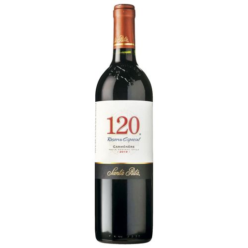 Vino Tinto Carmenere Reserva Especial 120 SANTA RITA 750 ml