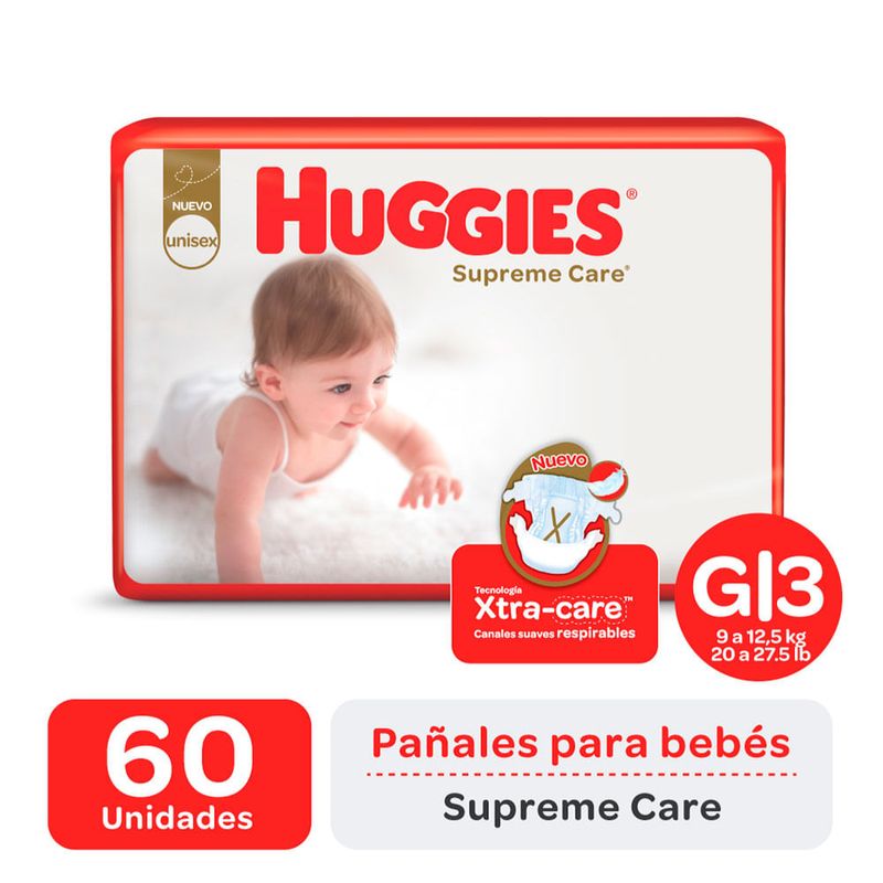 Pañal-HUGGIES-supreme-ahorro-G-unisex-60-un-0