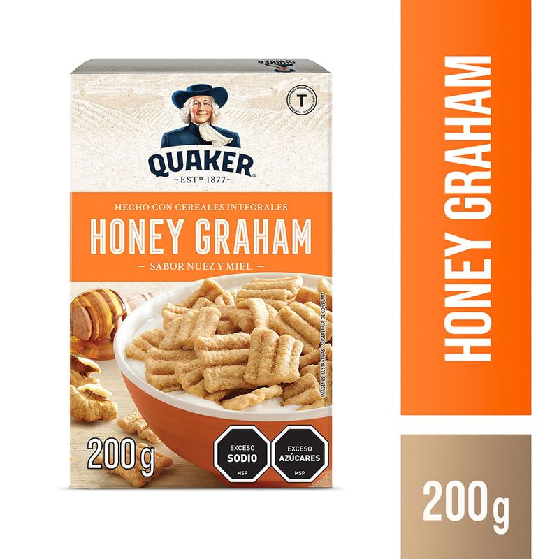 Cereal-HONEY-Graham-Quaker-200-g-2