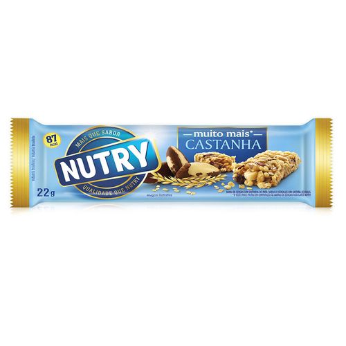 Cereal barra NUTRY castañas 25 g