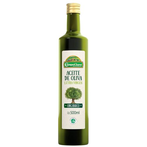 Aceite de oliva CAMPOCLARO extra virgen orgánico 500 cc