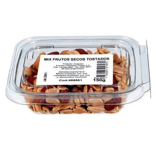 Mix frutos secos sin sal 150 g