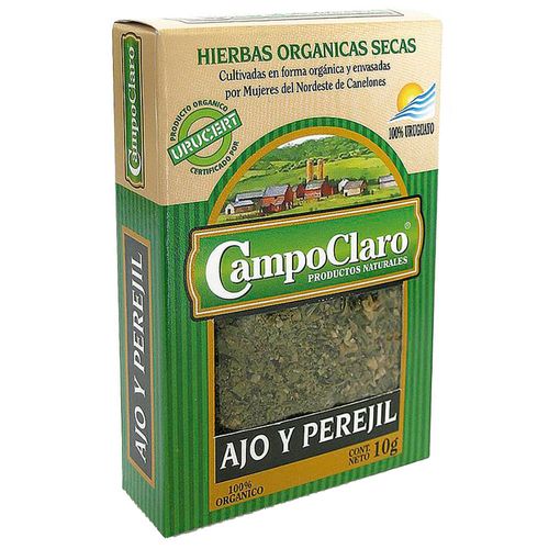 Ajo y perejil hiervas CAMPOCLARO 10 g