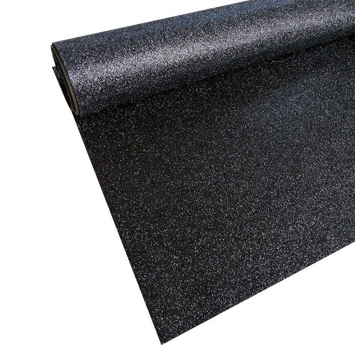 Goma eva hoja 40X60 cm brillantina negra