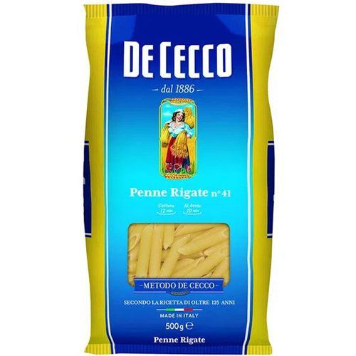 Fideo DE CECCO Penne Rigate 500 g