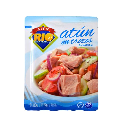 Atún en trozos al natural RIO DE LA PLATA pouch 120 g