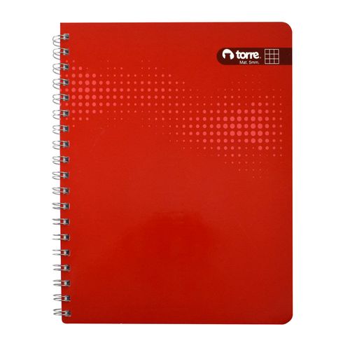 Cuaderno TORRE td con espiral 100 hojas cuadricula