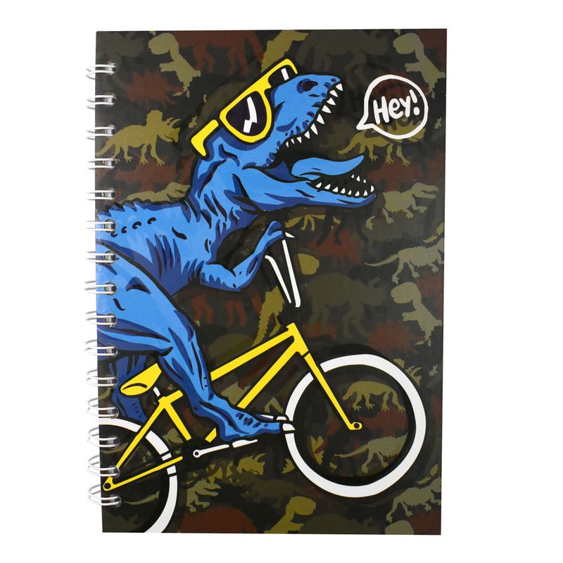 Cuaderno-tapa-dura-A5-con-espiral-100-hojas-dino-0