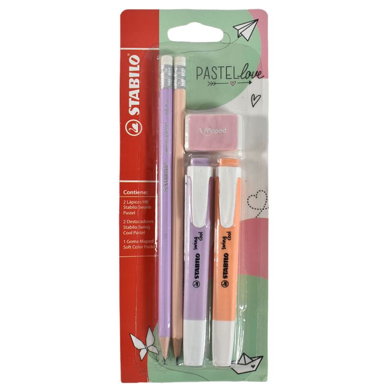 Set-STABILO-Love-Pastel-2-Lapices-2-Destacadores-0