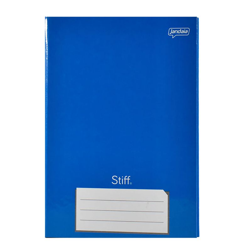 Cuaderno-lomo-cosido-tapa-dura-lisa-96H-Azul-0