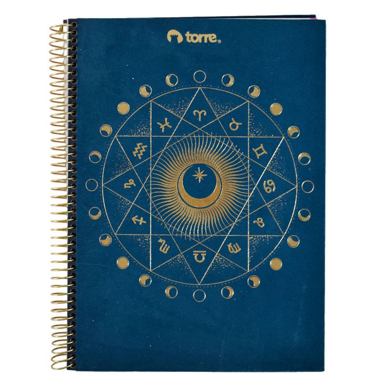 Cuadernola-TORRE-Velvet-con-espiral-dorado-120-hojas-7-mm-2