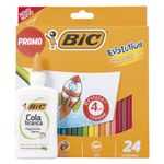 Pack-lapices-de-colores-24-un-punta-gruesa---adhesivo-vinilico-bic-90-g-0