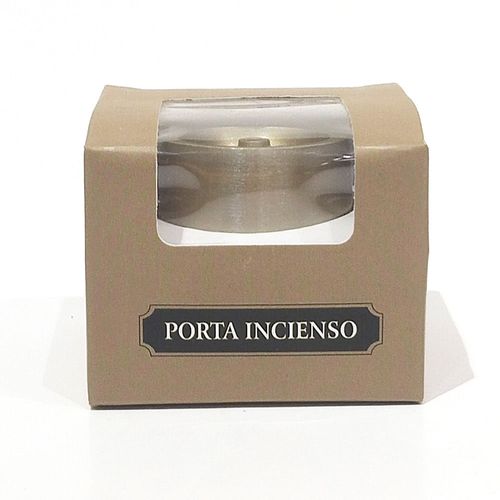 Porta incienso de aluminio