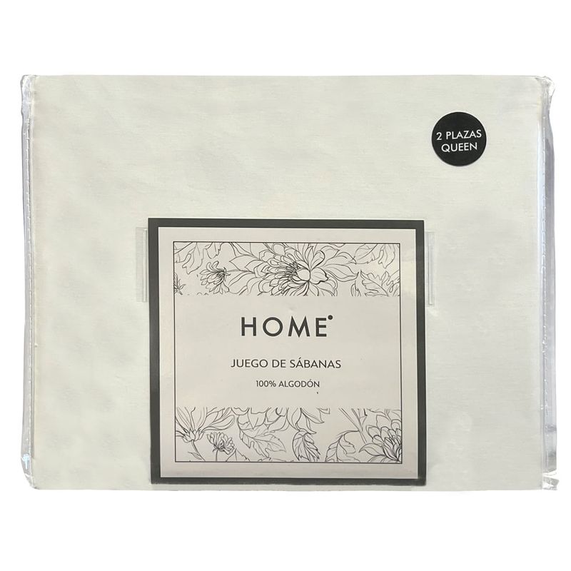 Juego-de-Sabanas-HOME-Queen-180-hilos-blanco-100--algodon-0