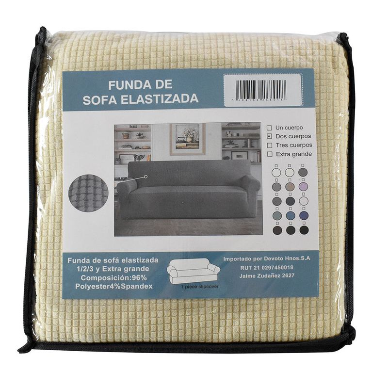 Funda-sofa-Punto-Jacquard-2-cuerpos-Natural-0