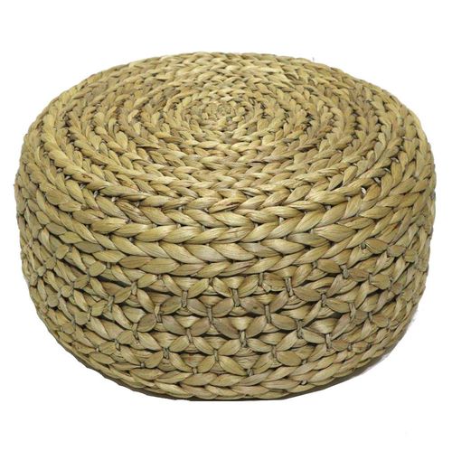 Puff en fibra natural D:40x30 cm Ab307