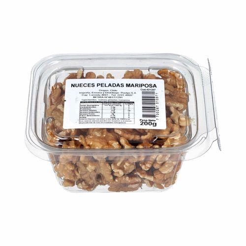 Nueces Peladas MARIPOSA 200 g