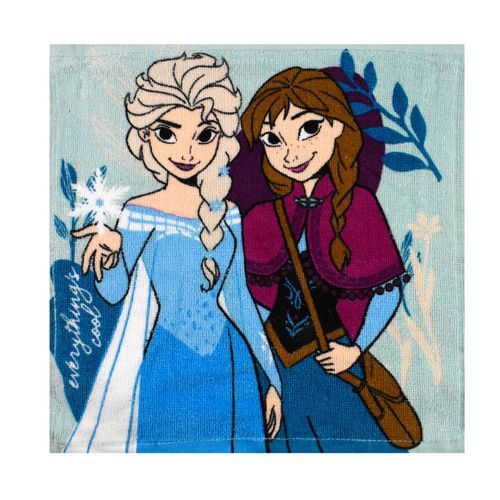 Toalla social infantil velour 30x30 cm Frozen