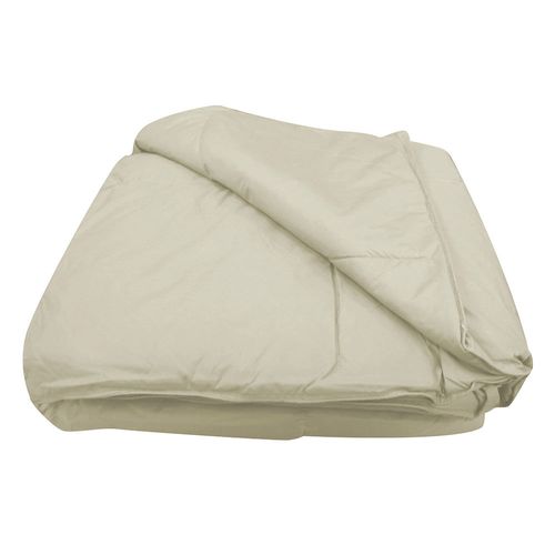 Acolchado de plumas HOME CLASS color beige 150x220cm 1 plaza