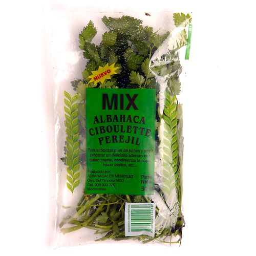 Mix Albahaca y Ciboulette Envasado