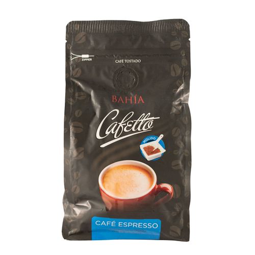 Café molido BAHÍA Espresso tostado sin azúcar 250 g