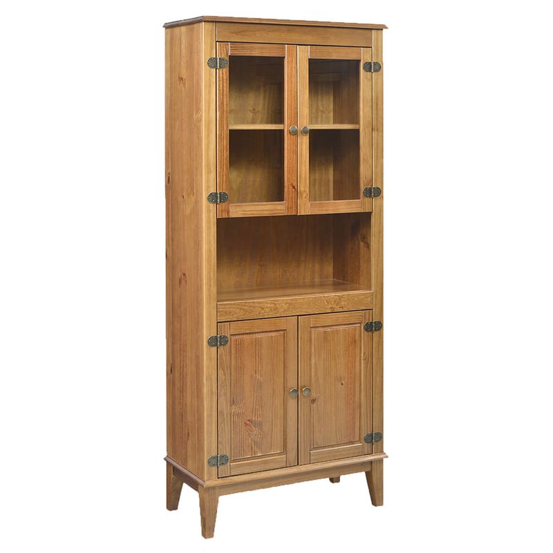 Estante-4-puertas--2-con-vidrio--35x73x180-cm-barniz-0