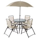 Set-de-jardin-mesa-4-sillas-acero---sombrilla-0