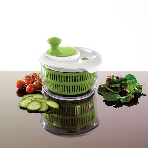 Centrifugadora de vegetales 22 cm verde