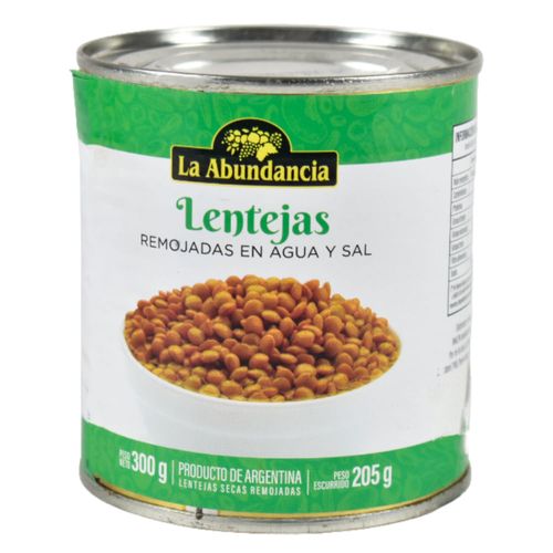 Lentejas LA ABUNDANCIA 300 g