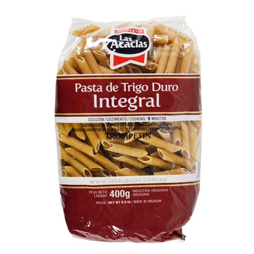 Fideo trompetín integal LAS ACACIAS 400 g