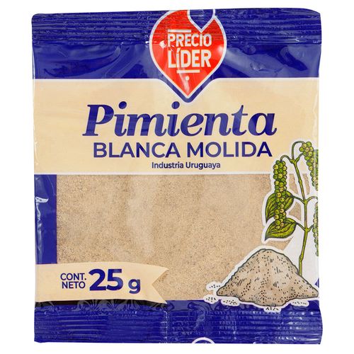 Pimienta Blanca Molida PRECIO LÍDER 25 g