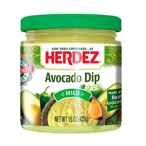 Avocado Dip Mild HERDEZ 425 g