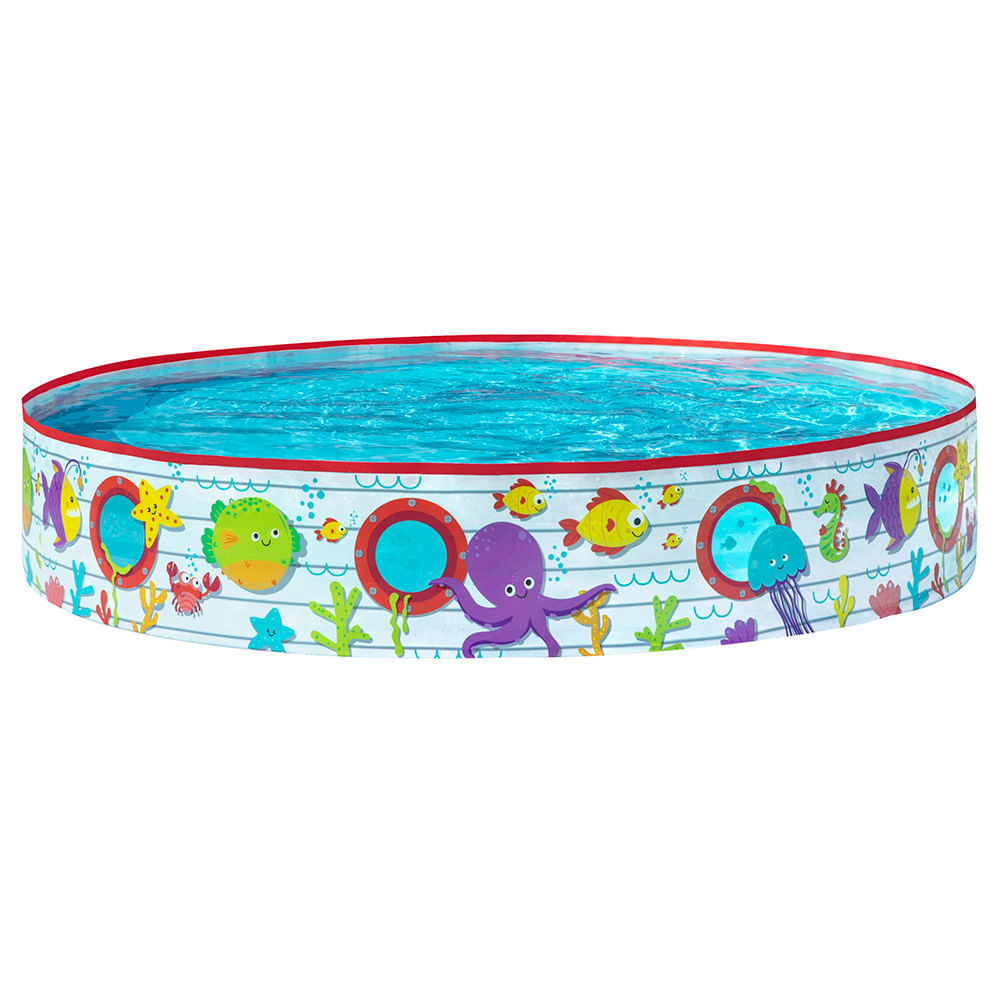 PISCINA RIGIDA OVALE 56716 POWER STEEL RATTAN C/OBLO 549X274X122HCM