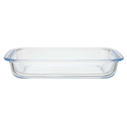 Fuente Rectangular de Vidrio 2.2 L 34.6x20.6x5.2 cm