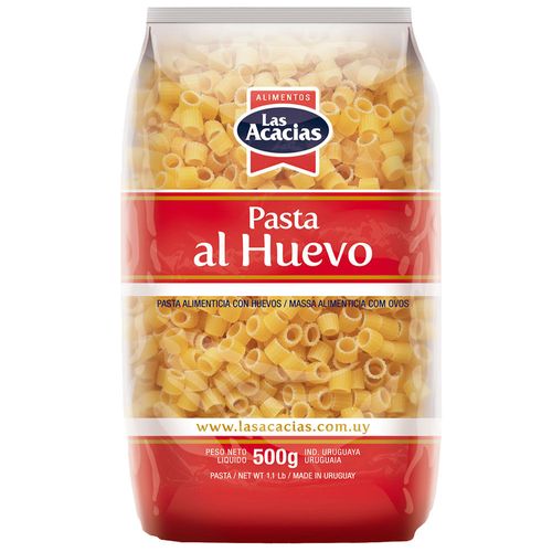Fideos al huevo LAS ACACIAS dedalito 500 g
