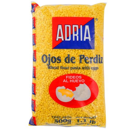 Fideos al huevo ADRIA ojos perdiz 500 g