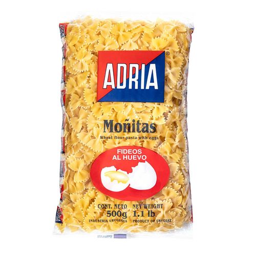 Fideos al huevo ADRIA moña chica 500 g