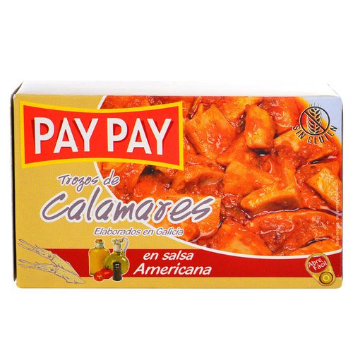 Calamares en salsa americana PAY PAY 115 g