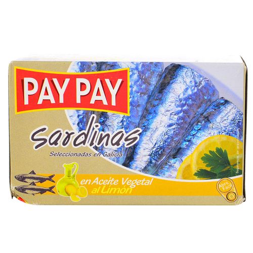 Sardinas al limón PAY PAY 120 g