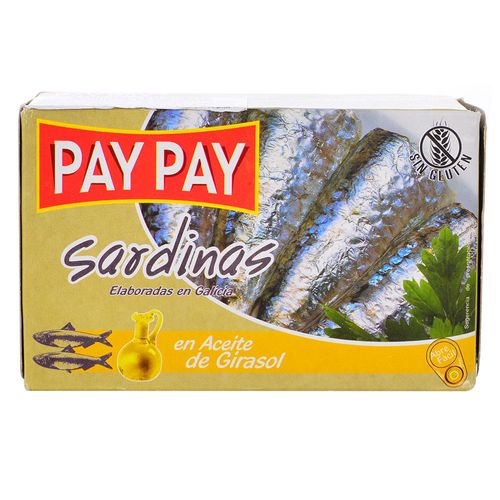 Sardinas en aceite PAY PAY 120 g