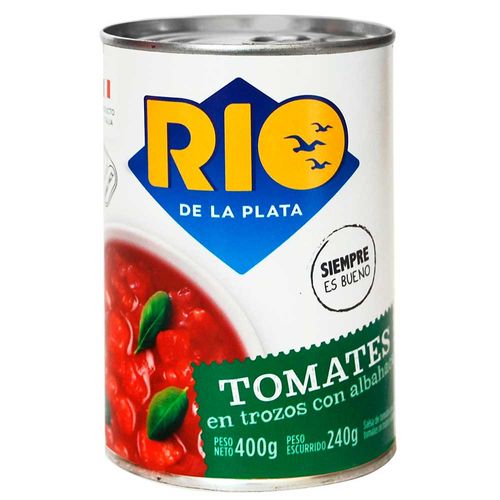 Tomate en cubos con albahaca RIO DE LA PLATA 400 g