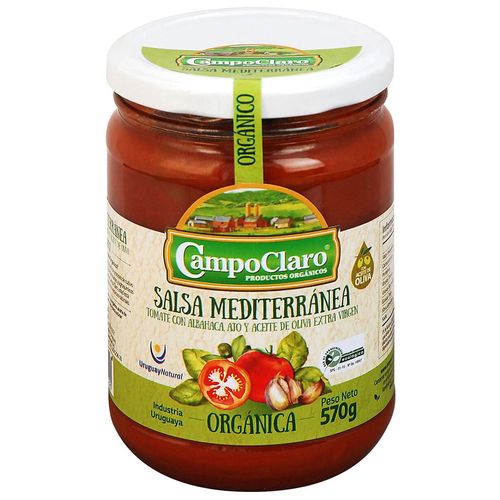 Salsa mediterránea CAMPOCLARO 570 g